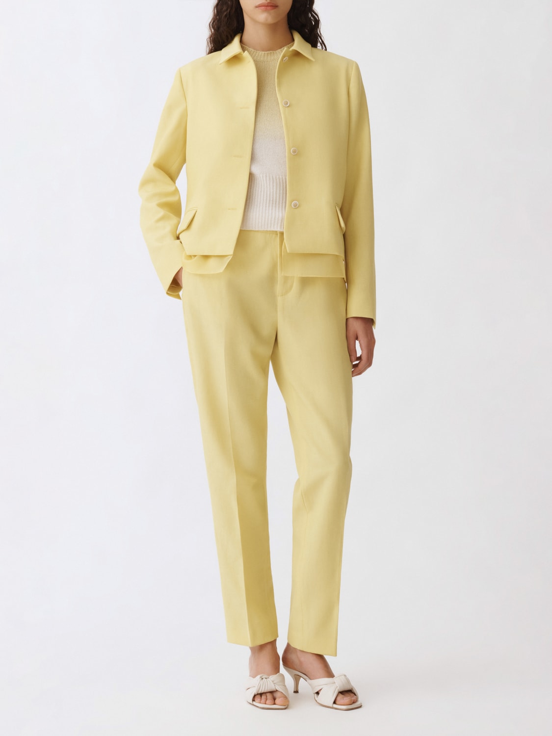 ジャケット FABIANA FILIPPI Woman Jacket Yellow GCD265F314D822 780 FABIANA FILIPPI: Blazer woman - Yellow | Fabiana Filippi