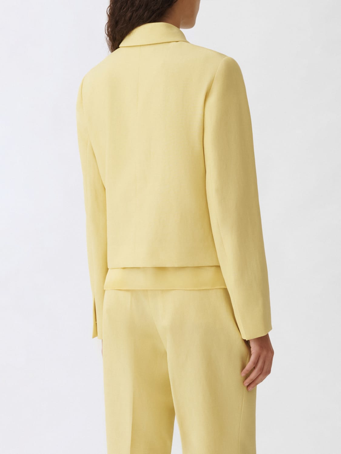 FABIANA FILIPPI: Blazer woman - Yellow | Fabiana Filippi