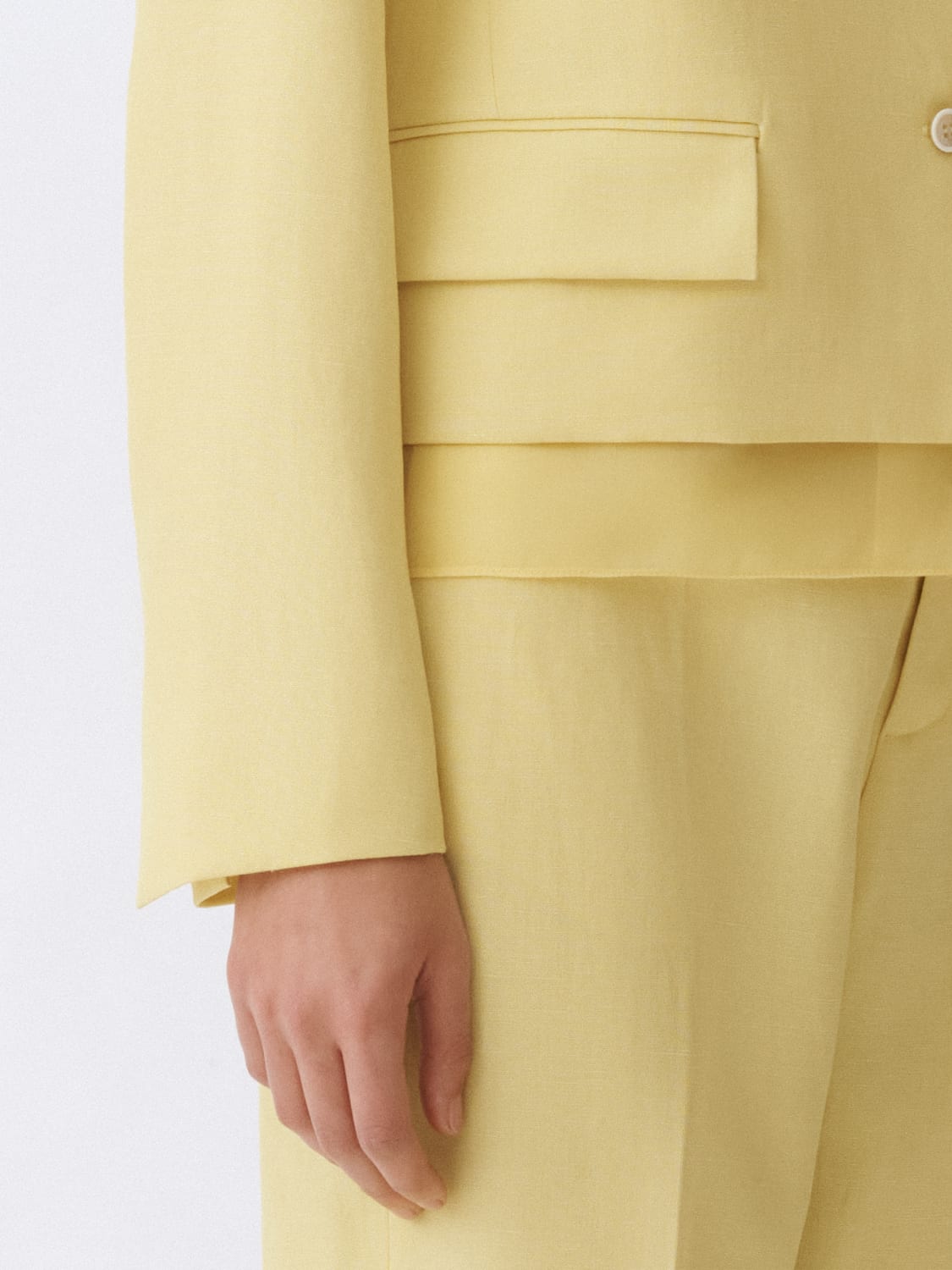ジャケット FABIANA FILIPPI Women Jackets GCD265F232 D827780 Yellow Fabiana Filippi Satin button-up Jacket | Yellow | FARFETCH LB