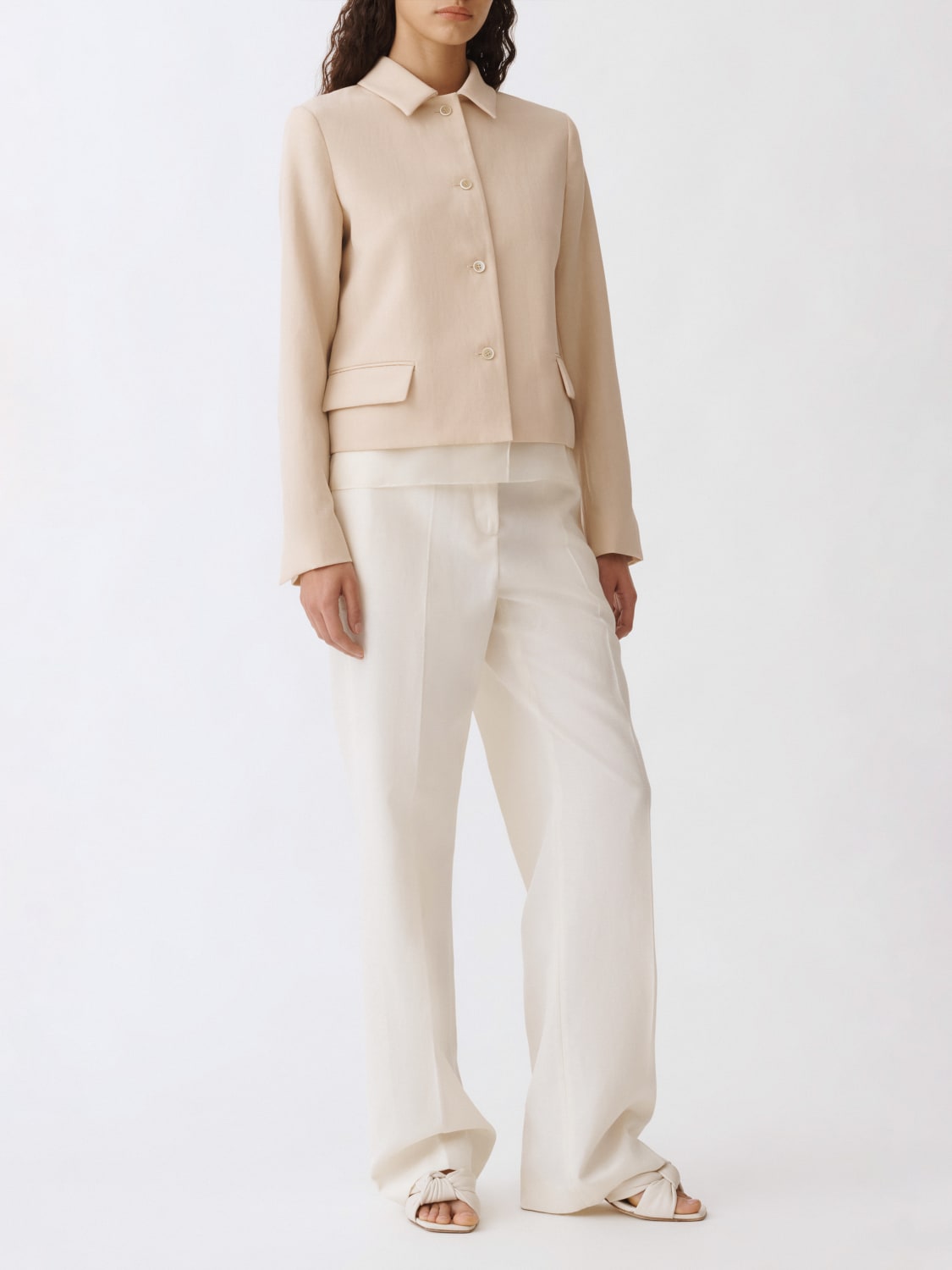 ジャケット FABIANA FILIPPI Woman Jacket Sand GCD265F314D822 1261 FABIANA FILIPPI: Blazer woman - Sand | Fabiana Filippi