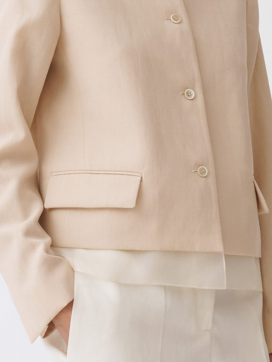 ジャケット FABIANA FILIPPI Woman Jacket Sand GCD265F314D822 1261 FABIANA FILIPPI: Blazer woman - Sand | Fabiana Filippi