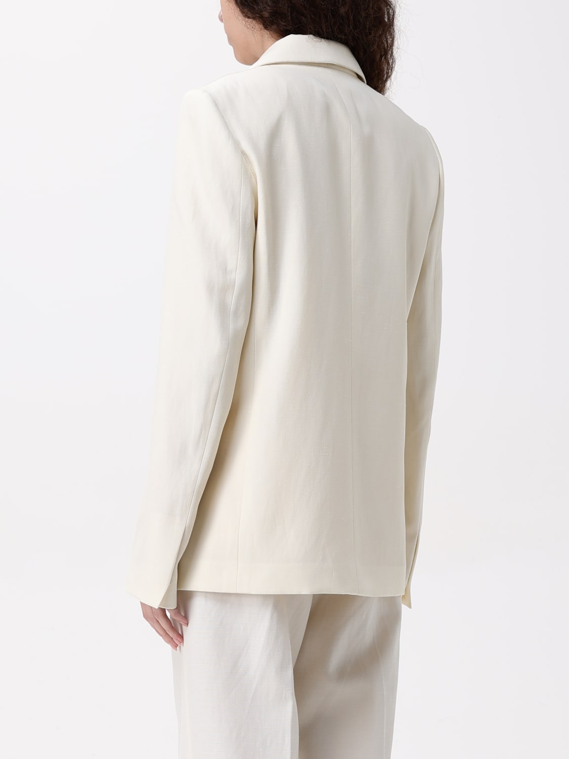 アウターその他 FABIANA FILIPPI Woman Blazer Cream GCD265F315L291 0149 FABIANA FILIPPI: Blazer woman - Cream | Fabiana Filippi