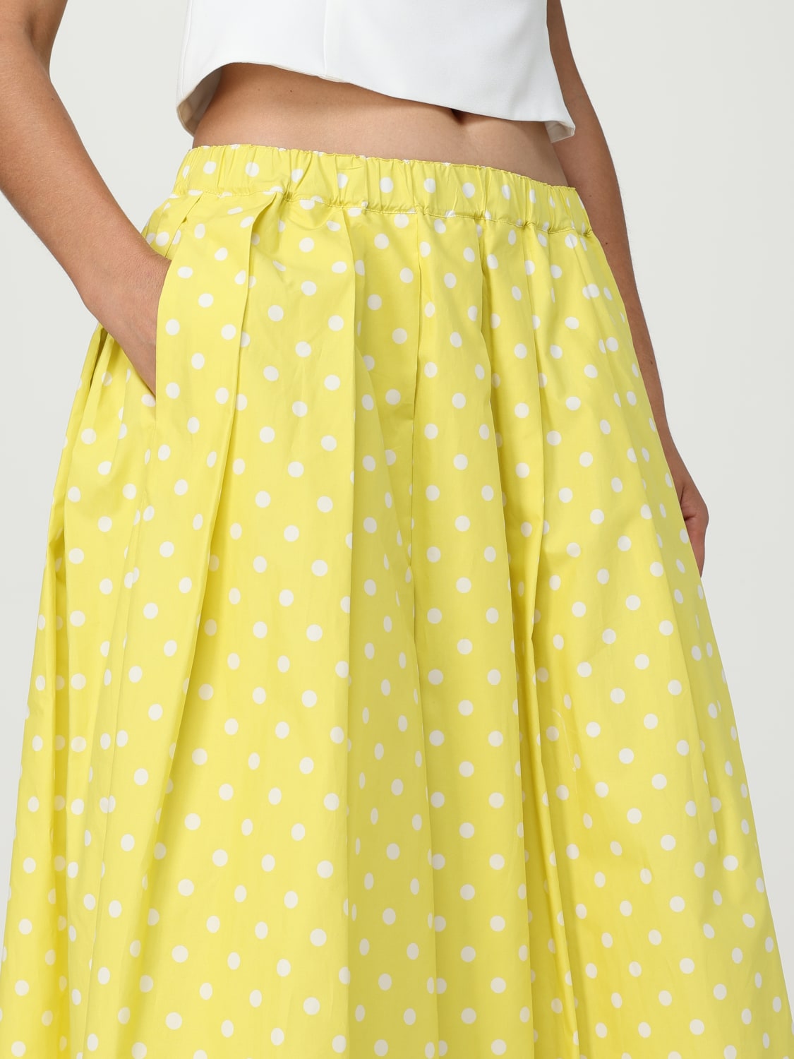 スカート FABIANA FILIPPI Woman Skirt Yellow GND265F431D833 780 FABIANA FILIPPI: Skirt woman - Yellow | Fabiana Filippi