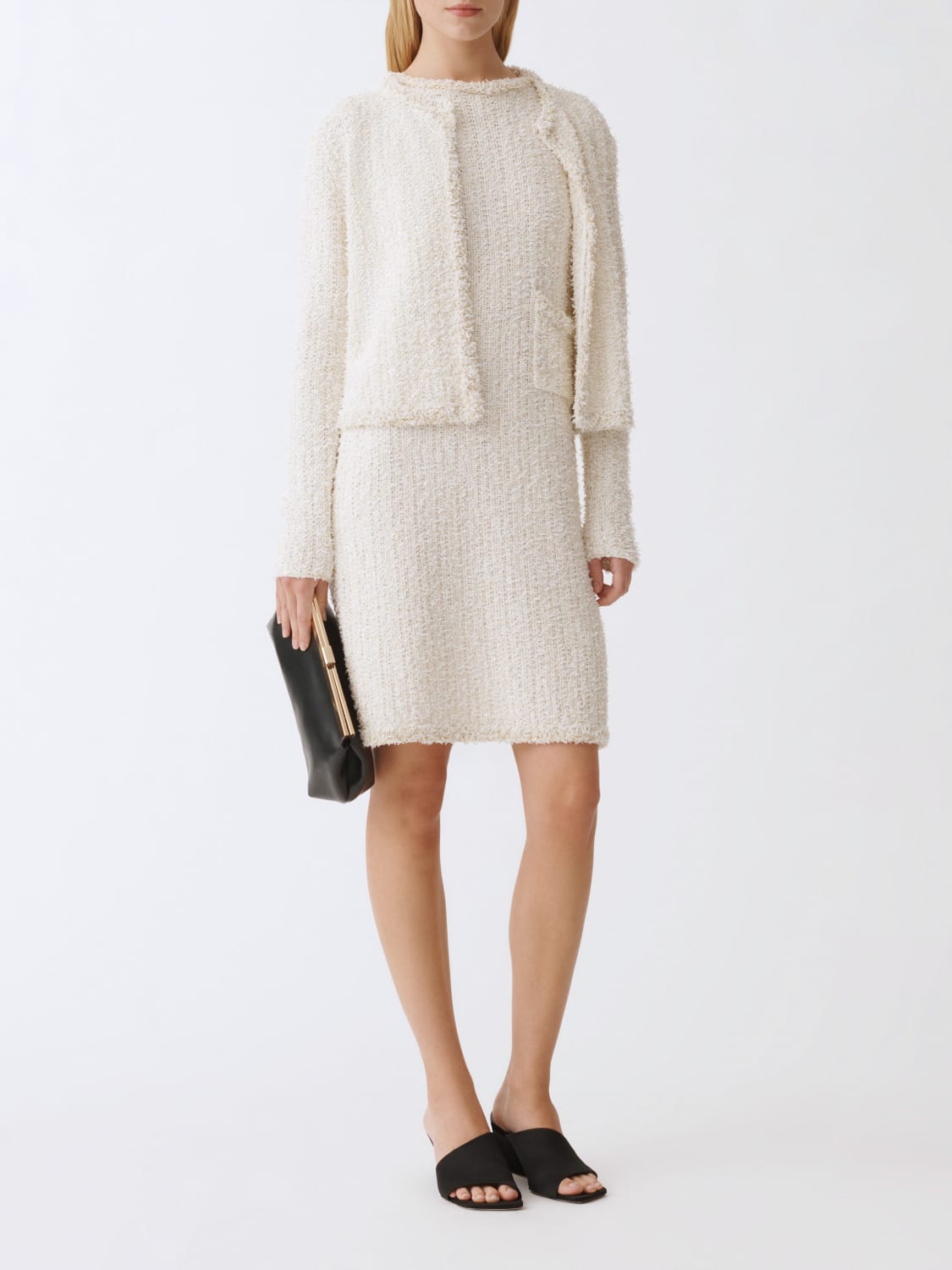 FABIANA FILIPPI JACKET: Sweater woman Fabiana Filippi, White - Img 2