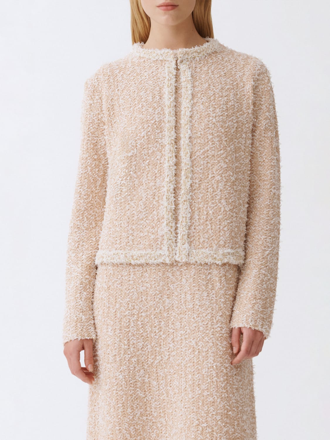 FABIANA FILIPPI JACKE: Pullover damen Fabiana Filippi, Puder - Img 1