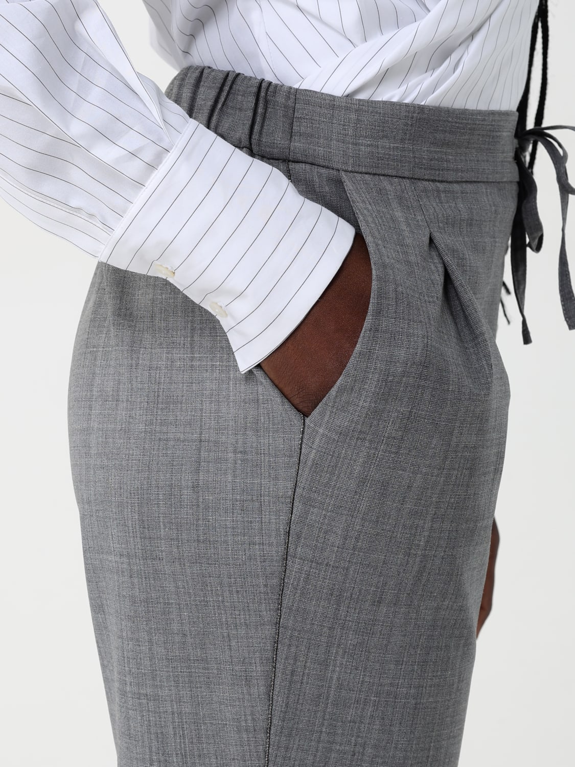パンツ FABIANA FILIPPI Woman Pants Grey PAD265F326D787 1259 FABIANA FILIPPI: Pants woman - Grey | Fabiana Filippi pants