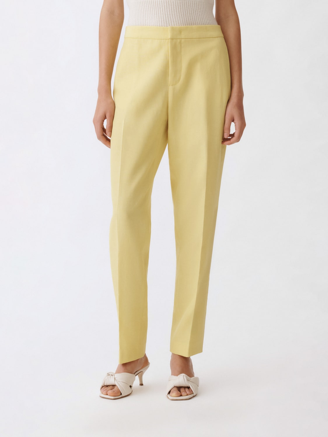 パンツ FABIANA FILIPPI Woman Pants Yellow PAD265F456D796 0149 FABIANA FILIPPI: Pants woman - Yellow | Fabiana Filippi