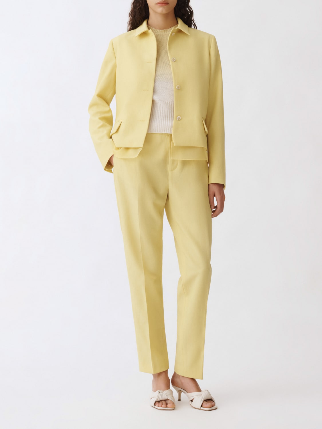 FABIANA FILIPPI: Pants woman - Yellow | Fabiana Filippi