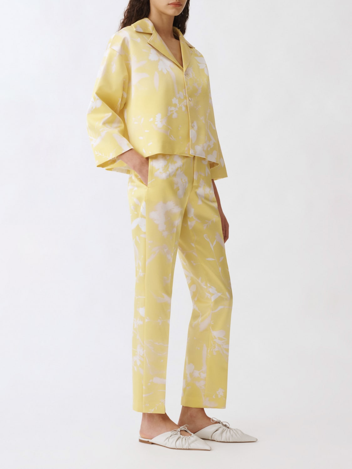 パンツ FABIANA FILIPPI Woman Pants Yellow PAD265F326D827 780 FABIANA FILIPPI: Pants woman - Yellow | Fabiana Filippi