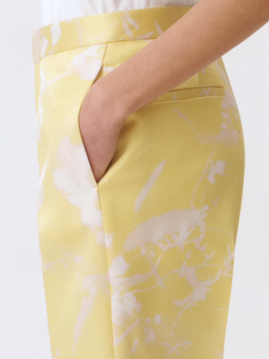 FABIANA FILIPPI: Pants woman - Yellow | Fabiana Filippi