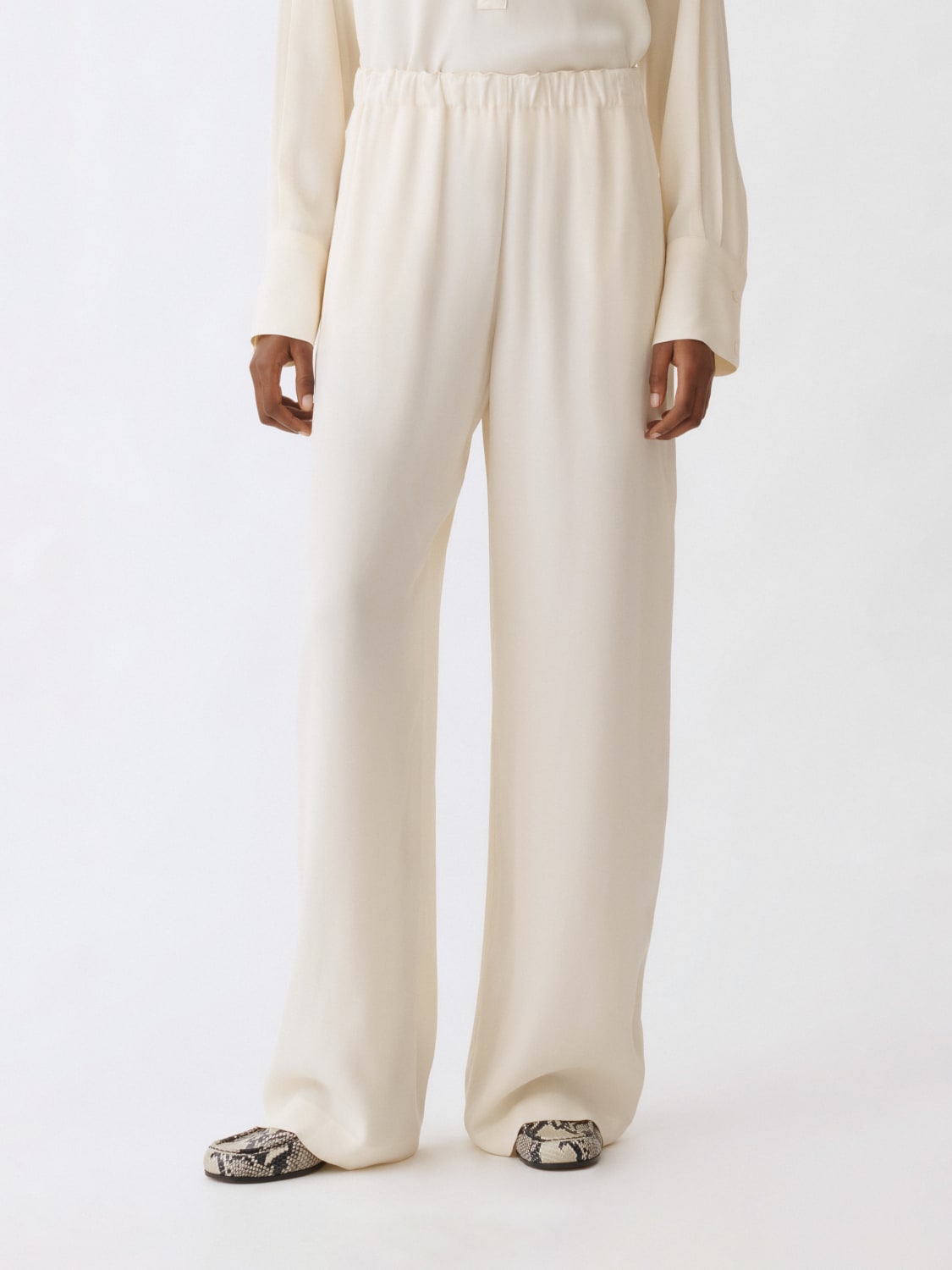 パンツ FABIANA FILIPPI Woman Pants Cream PAD265F456L288 0149 FABIANA FILIPPI: Pants woman - Cream | Fabiana Filippi pants