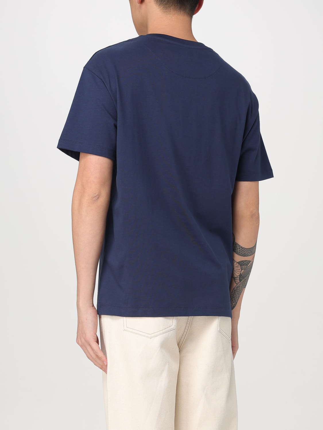 【ETRO】FW25 T-SHIRT LOGO (MRMA0007 AR233 B0065) ETRO: T-shirt men - Blue | Etro t-shirt MRMA0007AR233 online
