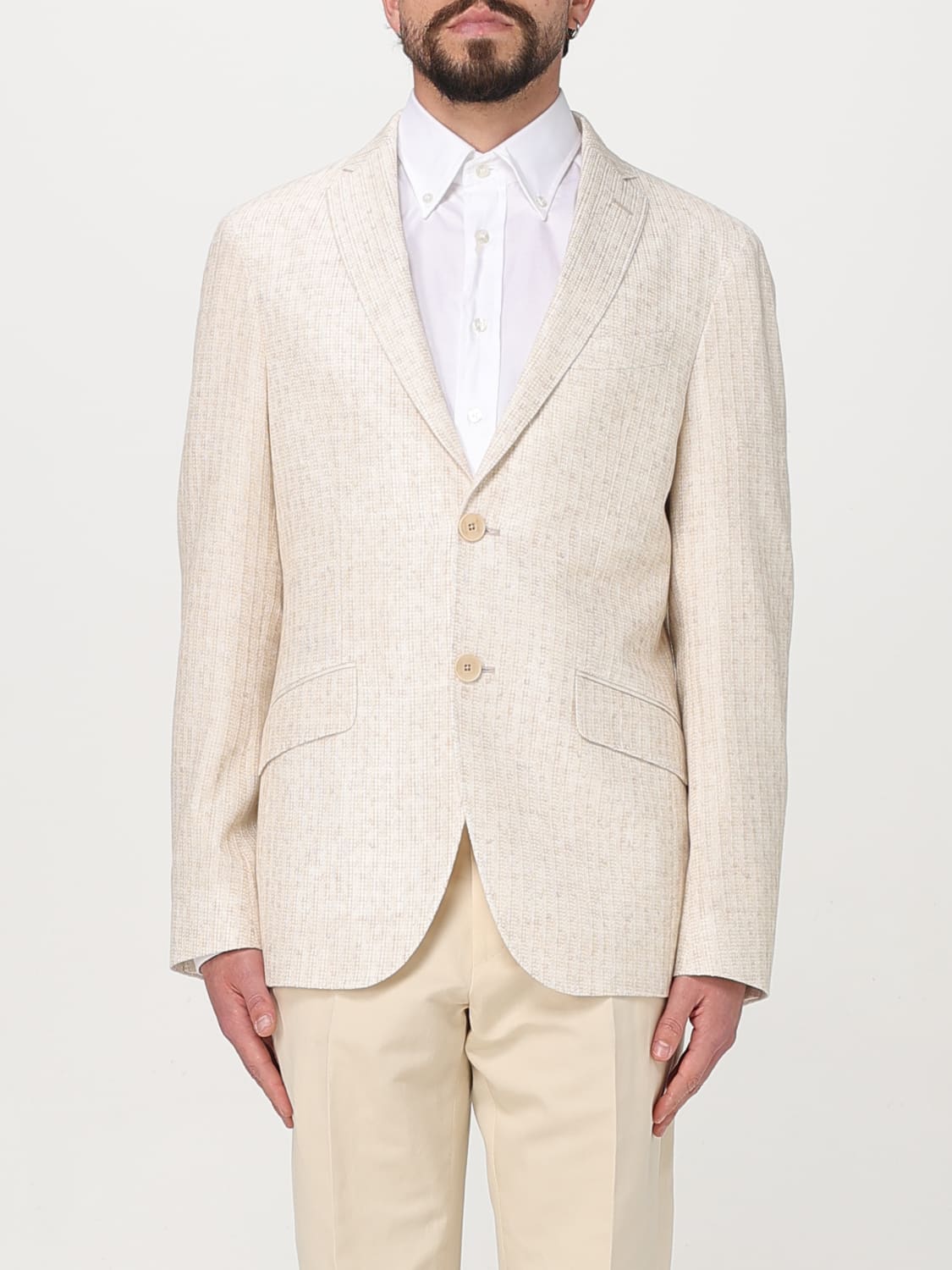 ETRO JACKET: Blazer men Etro, Milk - Img 1