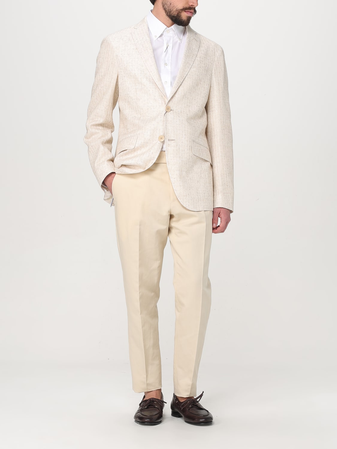 ETRO JACKET: Blazer men Etro, Milk - Img 2