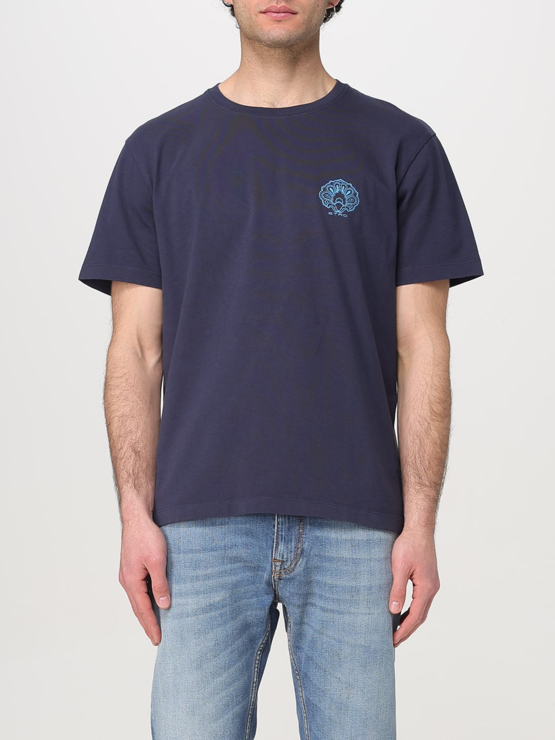 ETRO｜ (MRMA0002AK604 B3681) ETRO: T-shirt men - Blue | Etro t-shirt MRMA0002AK604 online