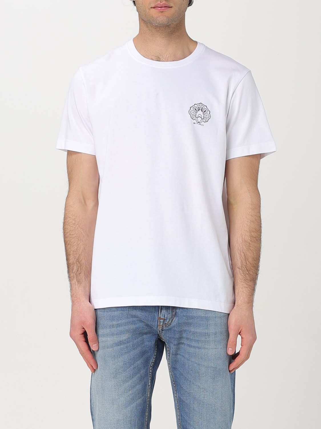 ETRO｜ (MRMA0002AK604 B3681) ETRO: T-shirt men - Blue | Etro t-shirt MRMA0002AK604 online