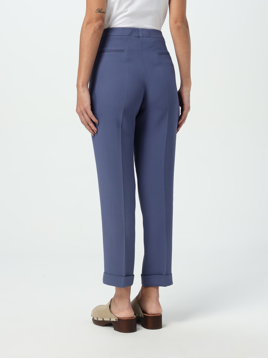 パンツ ETRO Woman Pants Gnawed Blue WREA000399TFA07 S9880 ETRO: Pants woman - Gnawed Blue | Etro pants WREA000299TUDH3