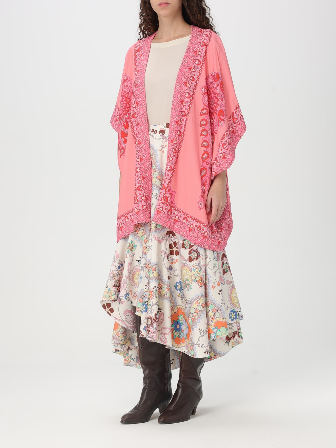 ジャケット ETRO Woman Jacket Pink WRPA0016AK725 X0872 ETRO: Blazer woman - Pink | Etro jacket WRPA0016AK725 online