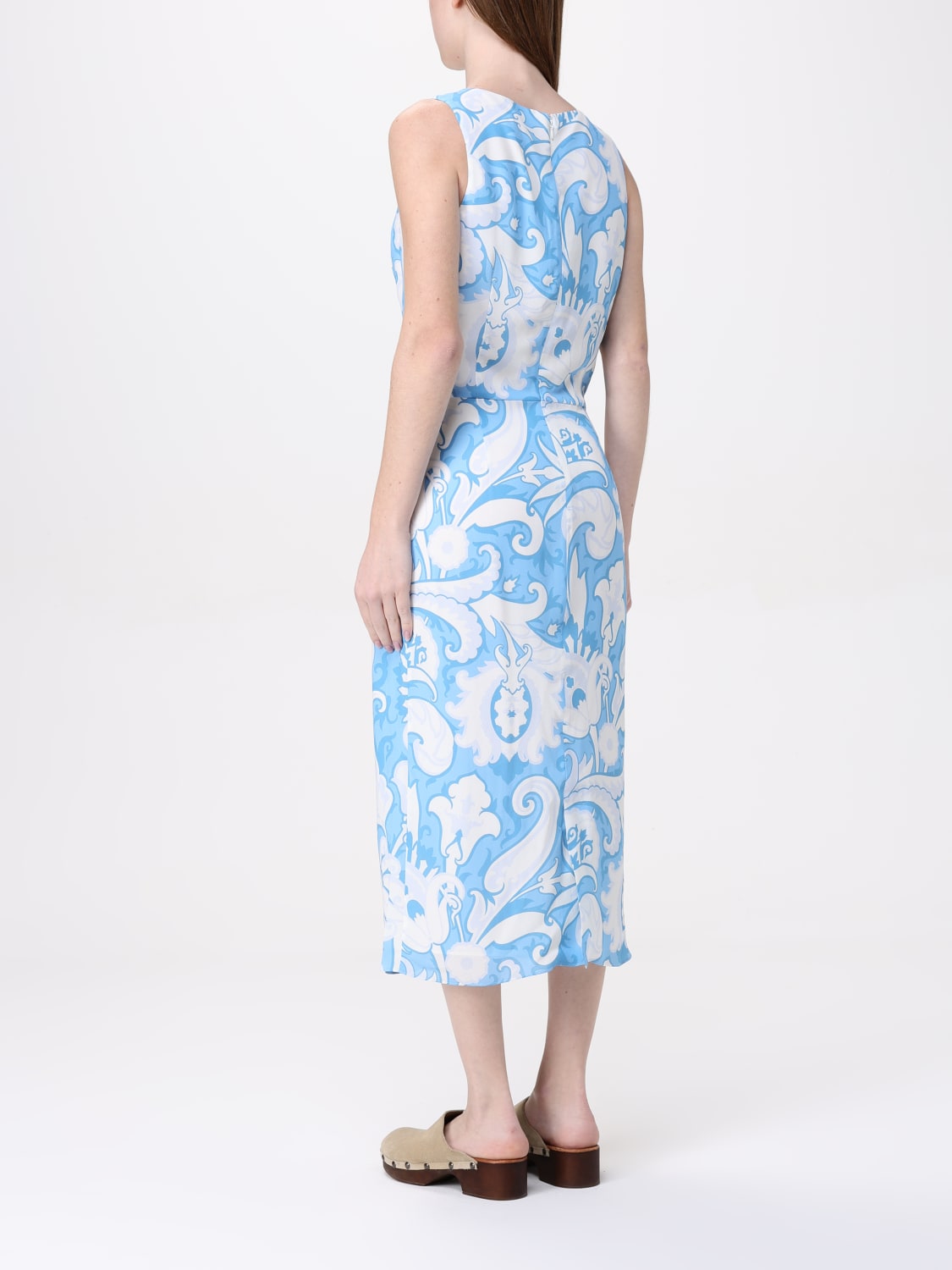ワンピース ETRO Woman Dress Sky Blue WRHA032399SA488 X0807 ETRO: Dress woman - Sky Blue | Etro dress WRHA032399SA488