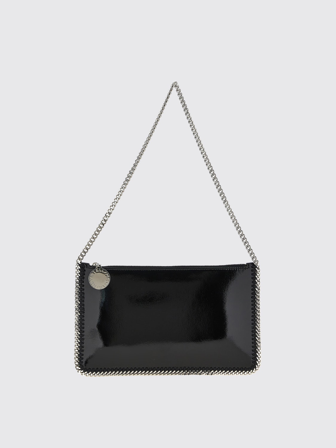 ショルダーバッグ・ポシェット STELLA MCCARTNEY Women Shoulder Bags 7B0144WP0495 1000 BLACK Stella McCartney Small Logo Shoulder Bag | Black | FARFETCH