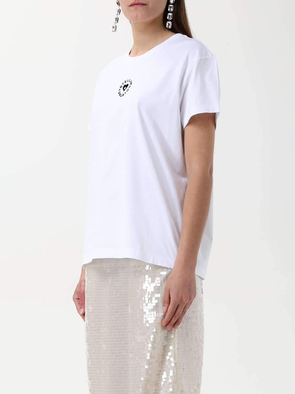 STELLA MCCARTNEY T-SHIRT: T-shirt woman Stella McCartney, White - Img 4