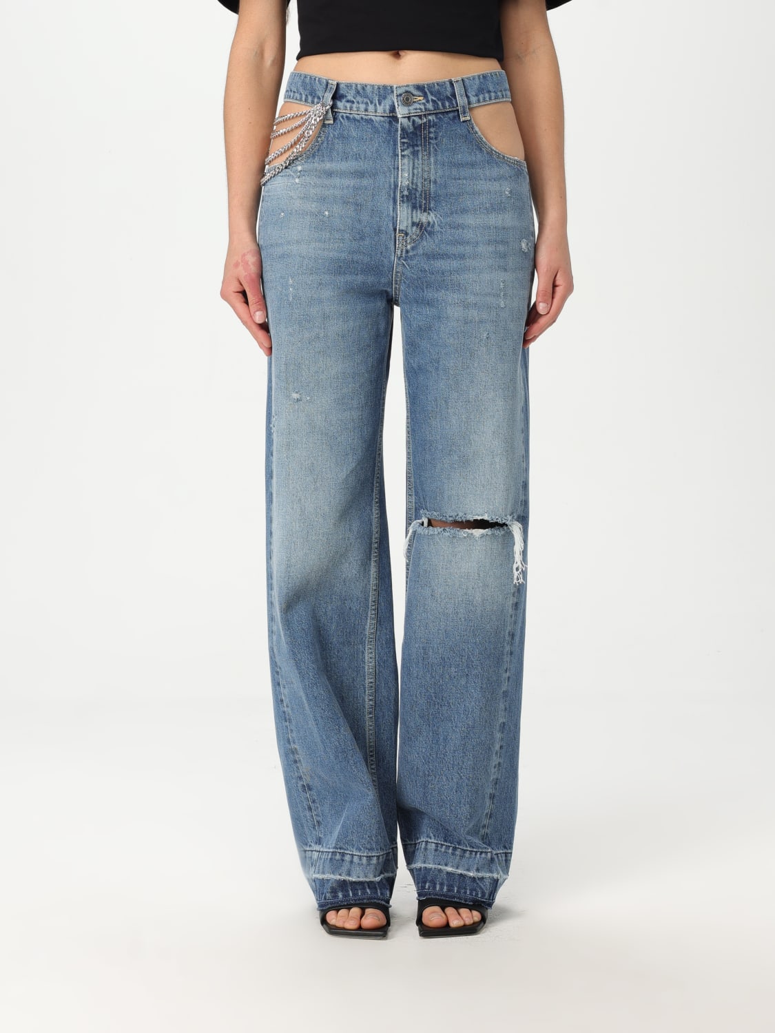 デニム・ジーパン STELLA MCCARTNEY Woman Jeans Denim 6D03523SQH07 4052 STELLA MCCARTNEY: Jeans woman - Denim | Stella McCartney