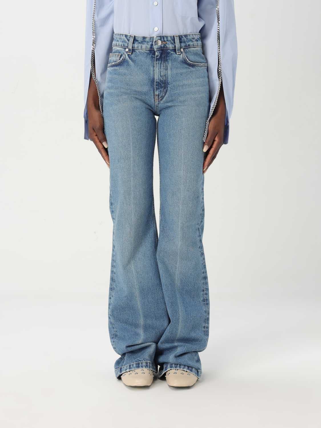 STELLA MCCARTNEY JEANS: Jeans woman Stella McCartney, Denim - Img 1
