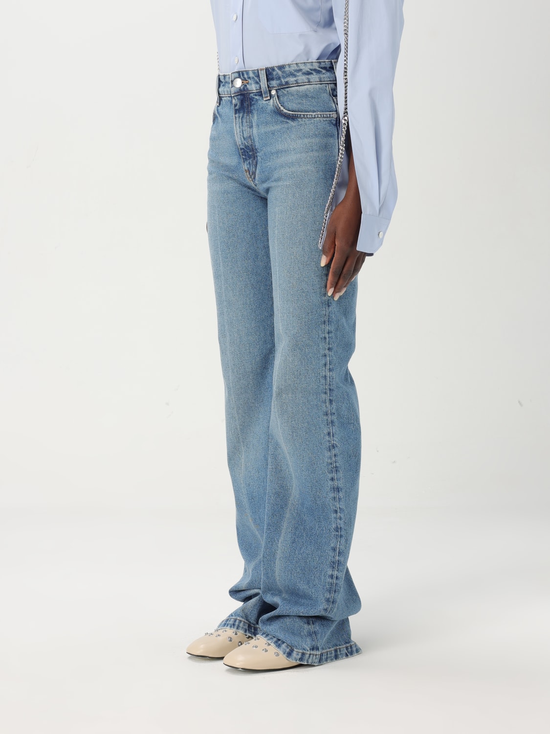 デニム・ジーパン STELLA MCCARTNEY Woman Jeans Denim 6D03583SQH08 4590 STELLA MCCARTNEY: Jeans woman - Denim | Stella McCartney