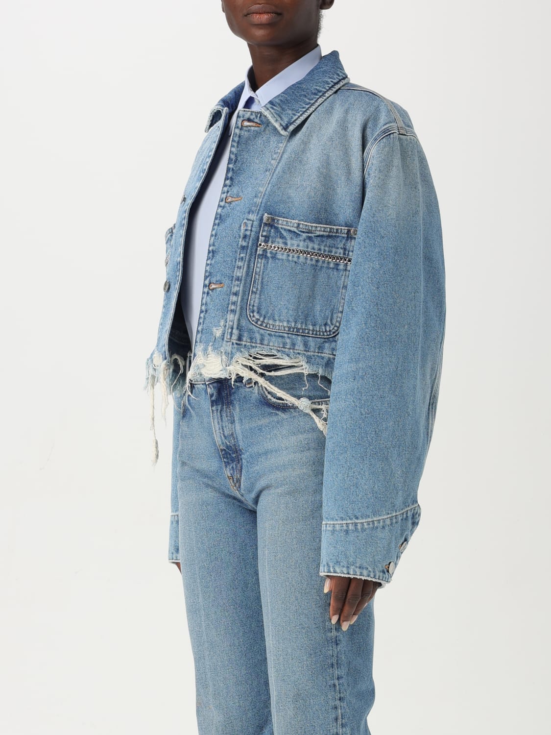 STELLA MCCARTNEY CHAQUETA: Chaqueta mujer Stella McCartney, Denim - Img 4