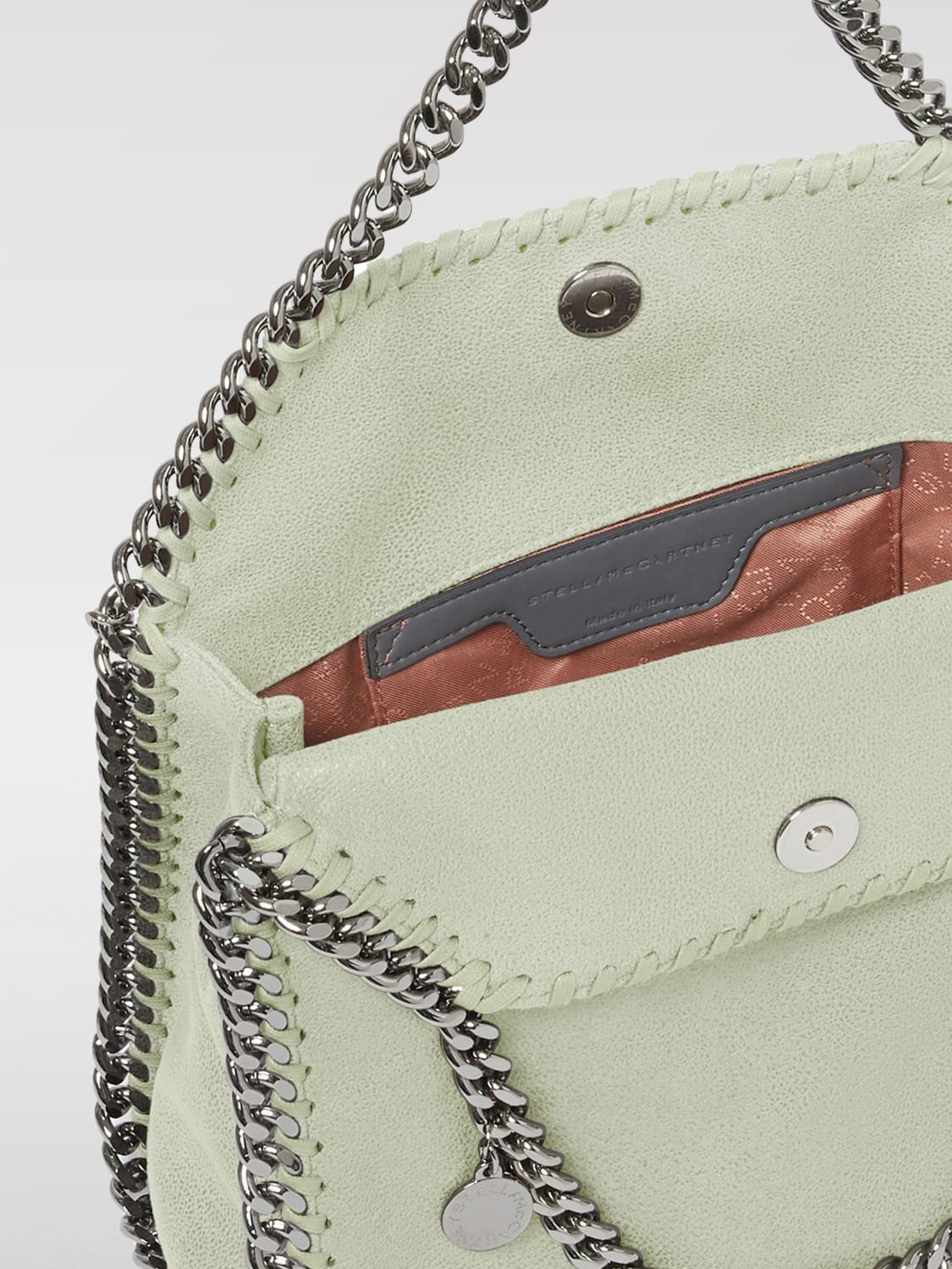 STELLA MCCARTNEY SAC CABAS: Sac porté épaule femme Stella McCartney, Vert Sauge - Img 3