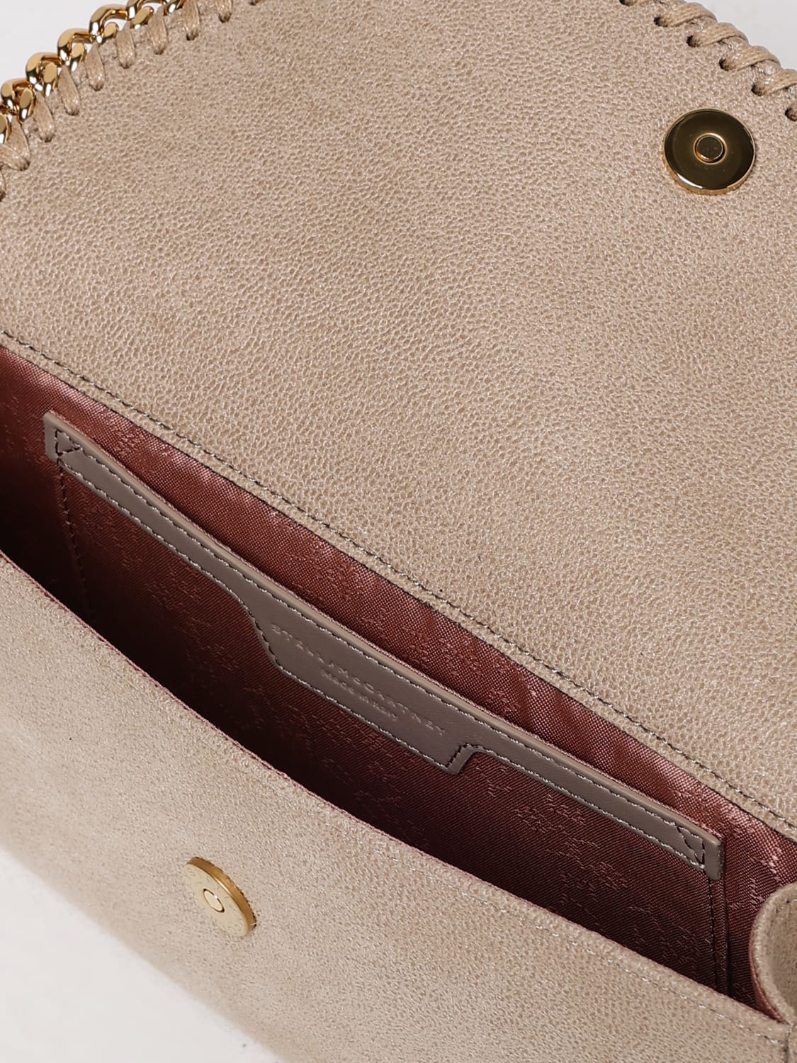 STELLA MCCARTNEY: Shoulder bag woman - Beige | Stella