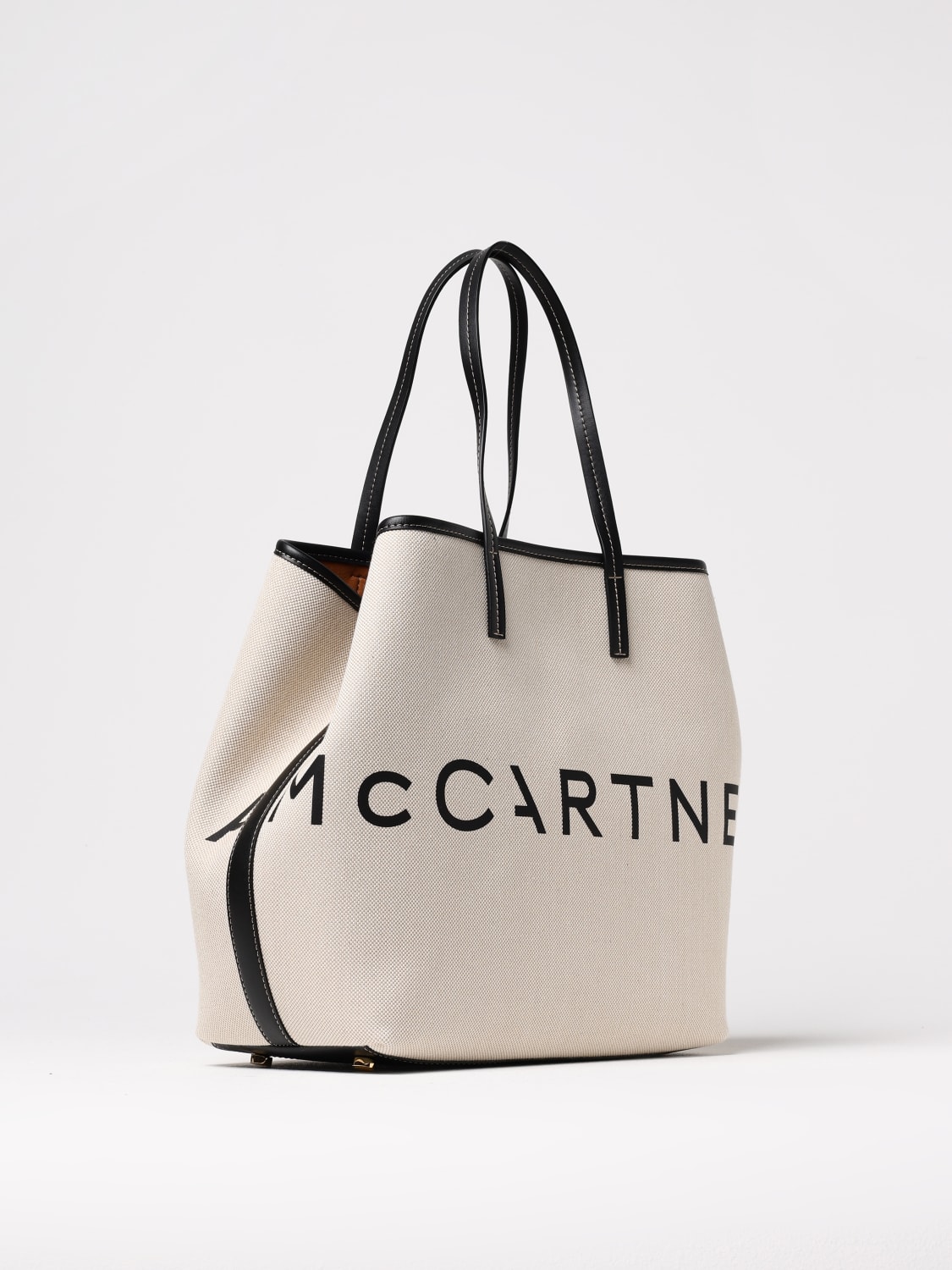 STELLA MCCARTNEY TOTE BAG: Shoulder bag woman Stella McCartney, Ecru - Img 2