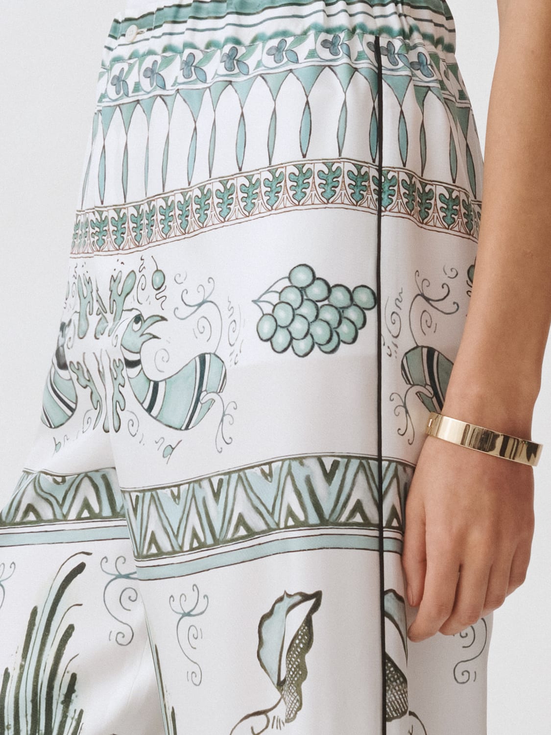 パンツ FABIANA FILIPPI PANTS (PAD275F835D860) FABIANA FILIPPI: Pants woman - Mint | Fabiana Filippi pants