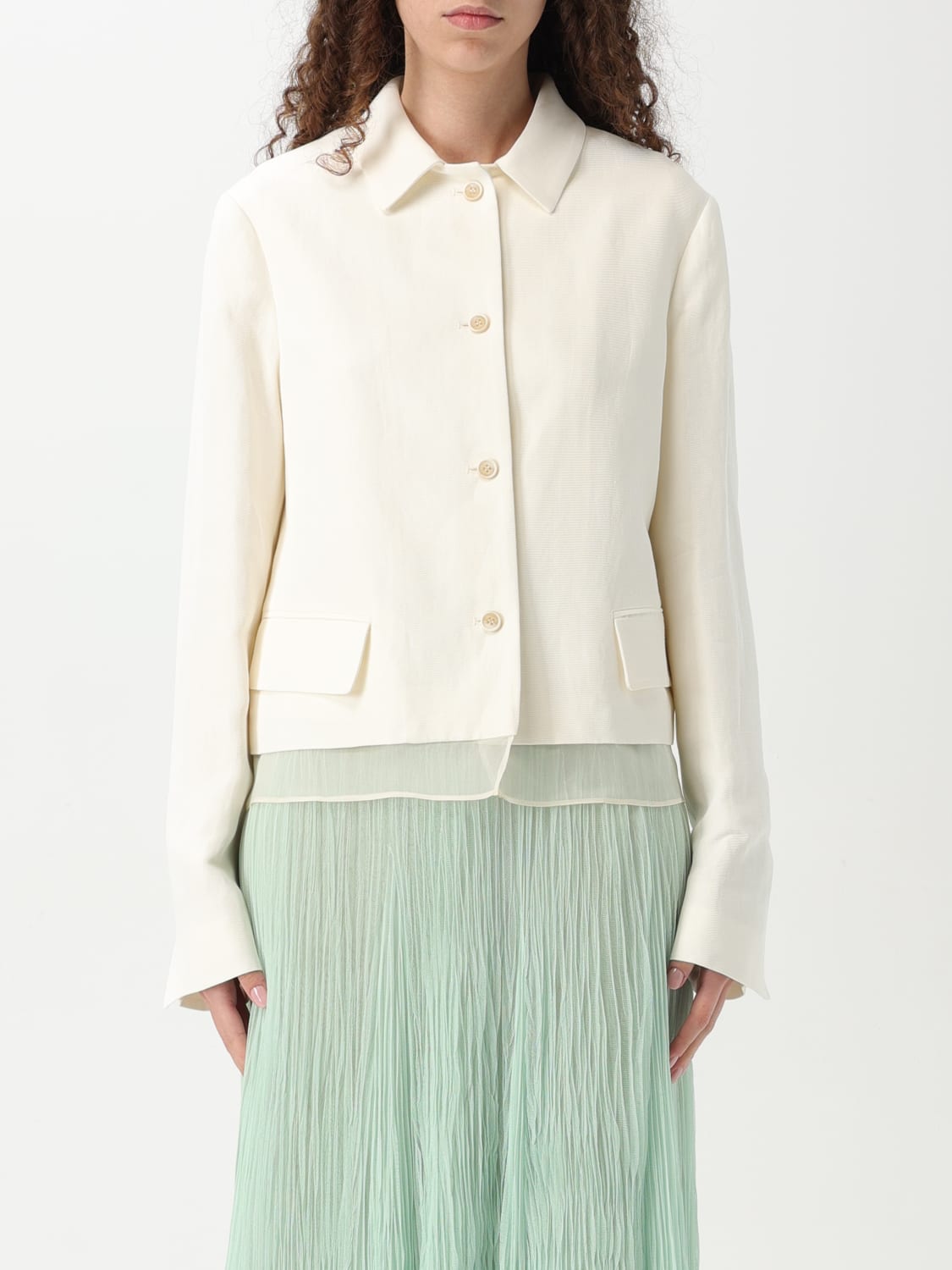 FABIANA FILIPPI: women's jacket - White | Fabiana Filippi