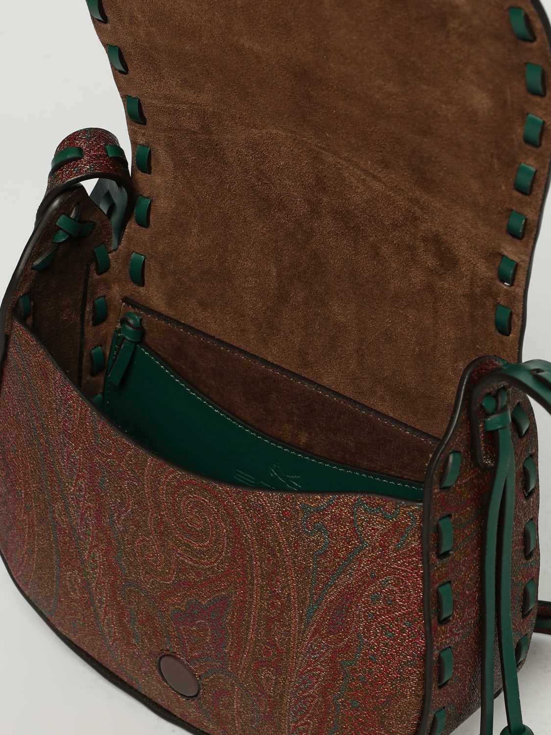 ETRO BORSA A SPALLA: Borsa a tracolla Drya piccola Etro, Fantasia - Img 5