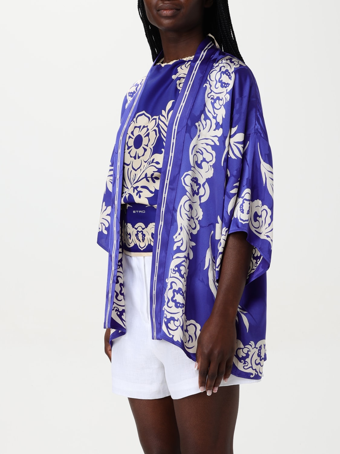 ETRO JACKE: Blazer damen Etro, Blau - Img 4