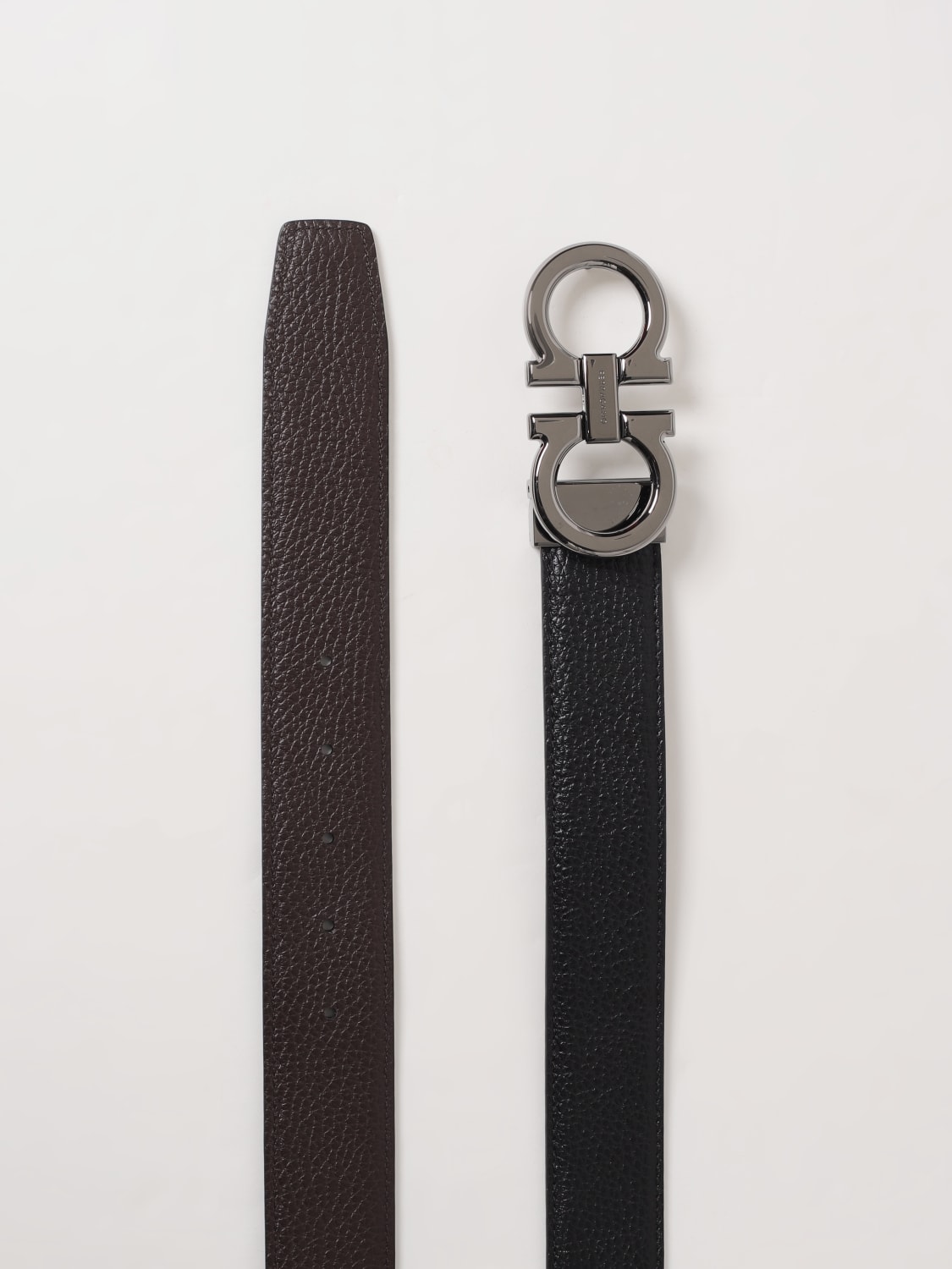ベルト FERRAGAMO Men Belt Black 679710 689134 022 Reversible and adjustable belt - Men | Ferragamo
