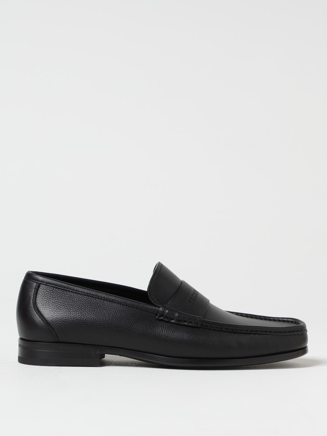 FERRAGAMO LOAFERS: Shoes men Ferragamo, Black - Img 1