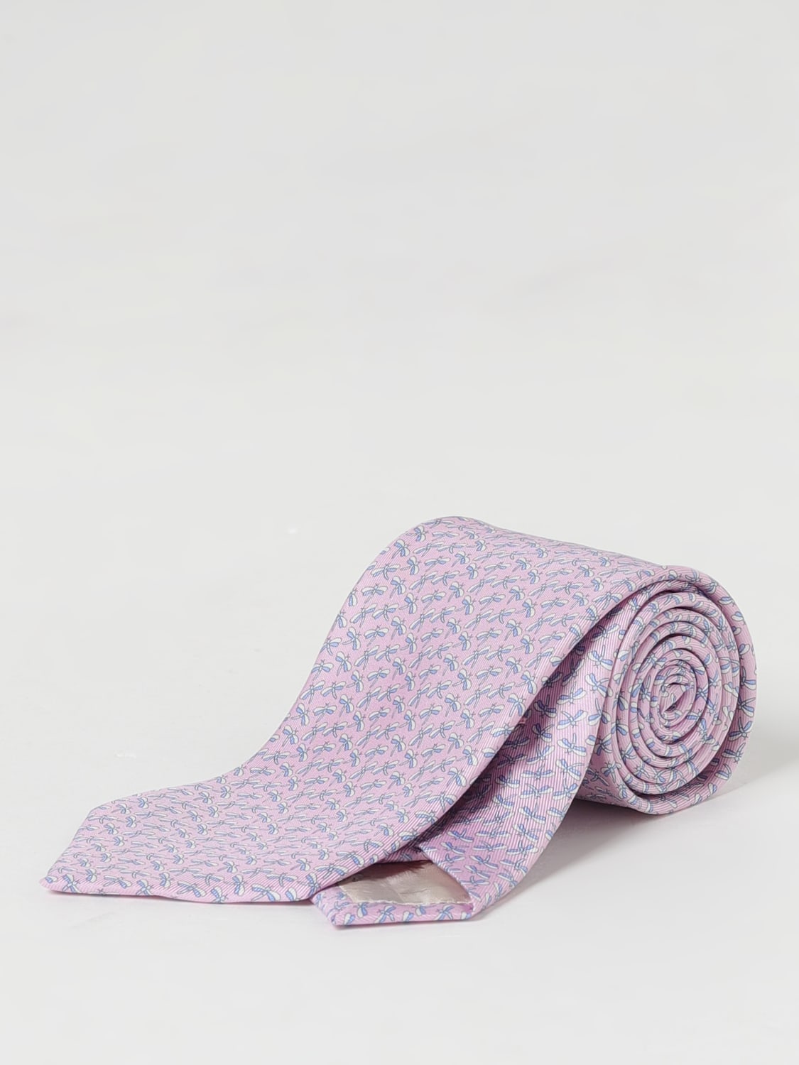 FERRAGAMO CORBATA: Corbata hombre Ferragamo, Rosa - Img 1