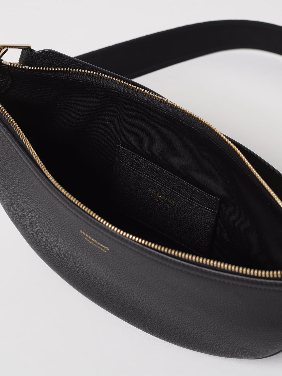 FERRAGAMO BOLSO DE HOMBRO: Bolso de hombro mujer Ferragamo, Negro - Img 5