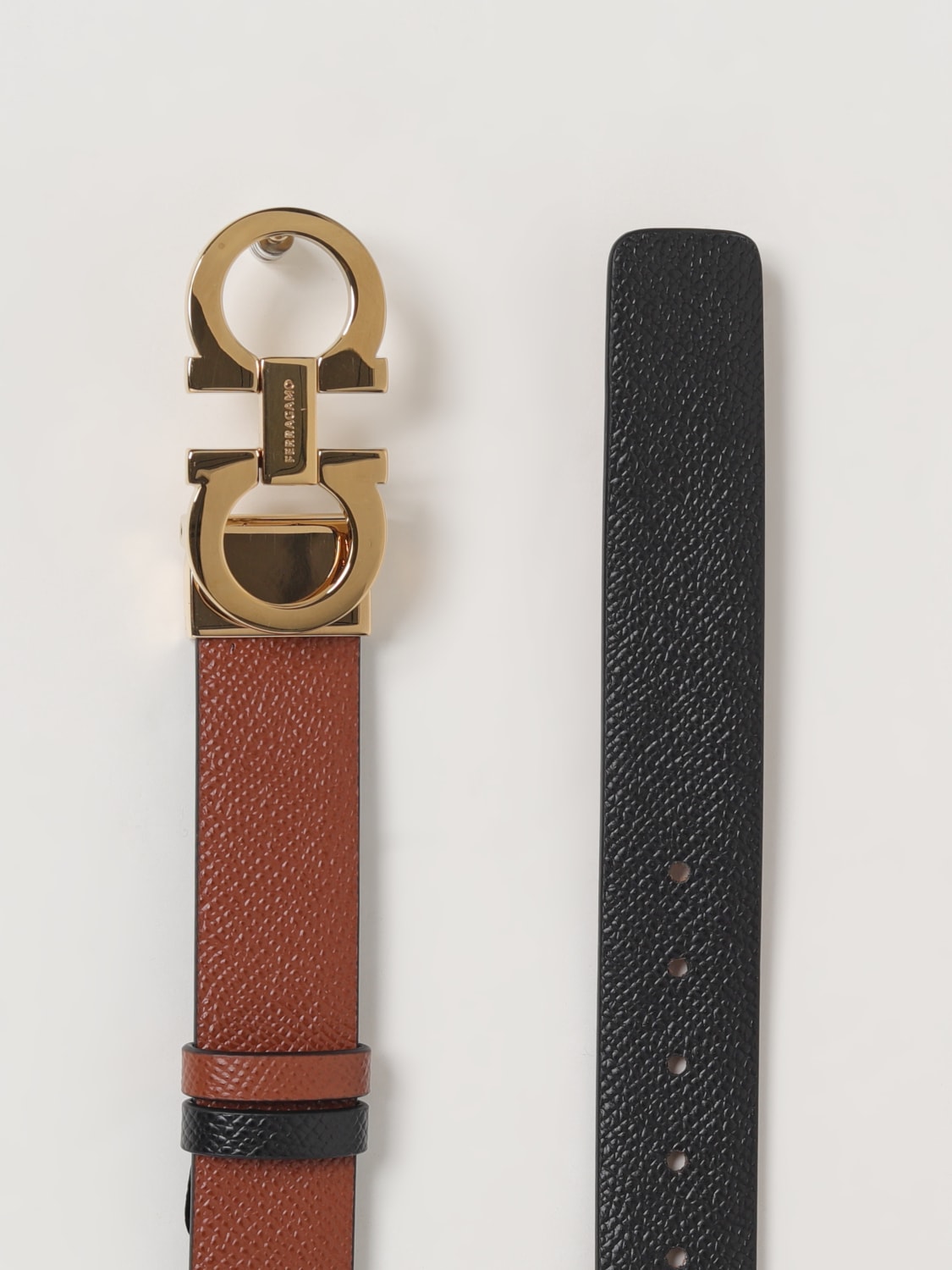 ベルト FERRAGAMO Woman Belt Dark 23A565 775473 818 FERRAGAMO: Belt woman - Dark | Ferragamo belt 23A565 775473