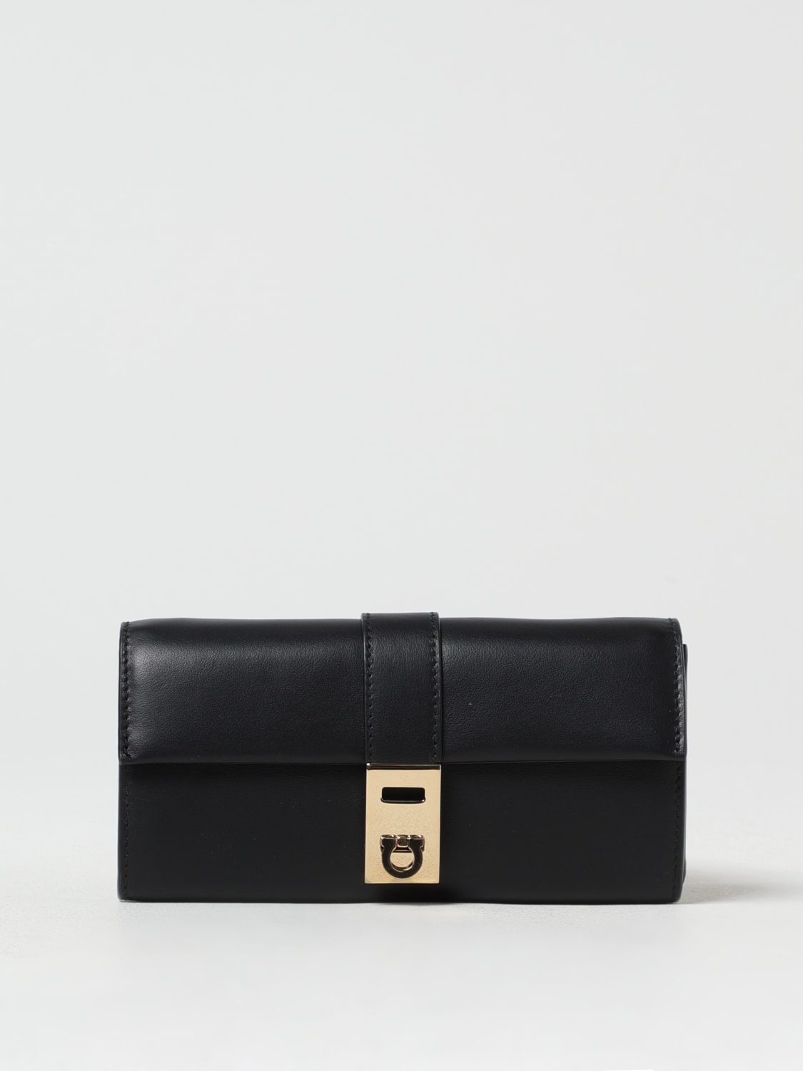 FERRAGAMO MINI BOLSO: Bolso de hombro mujer Ferragamo, Negro - Img 1
