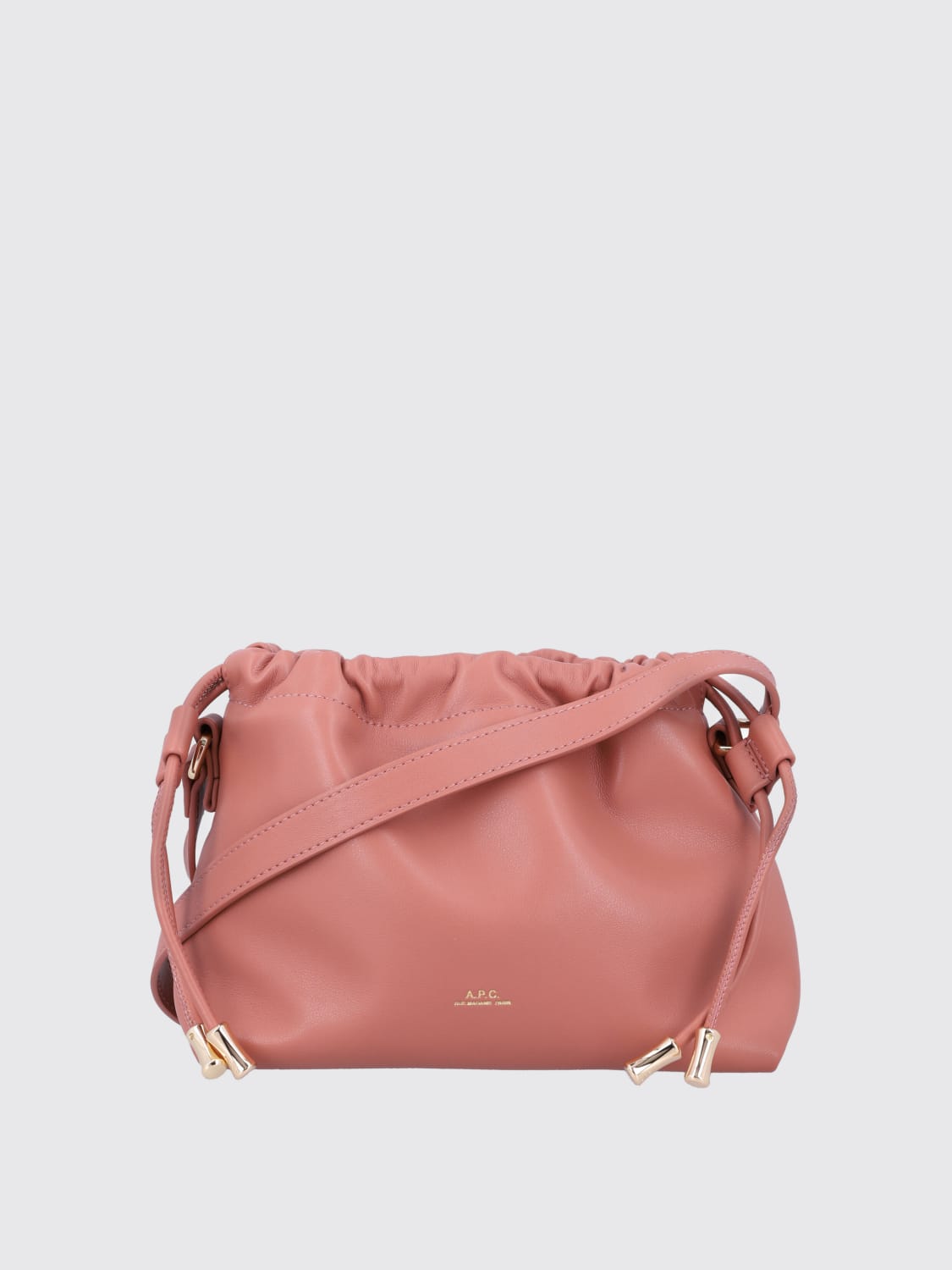 A.P.C. MINI SAC: Sac porté épaule femme A.P.C., Rose - Img 1