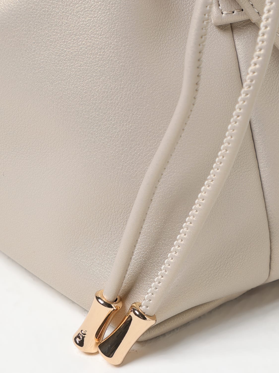 A.P.C. BORSA MINI: Borsa Ninon Mini A.P.C. in pelle sintetica riciclata , Perla - Img 3