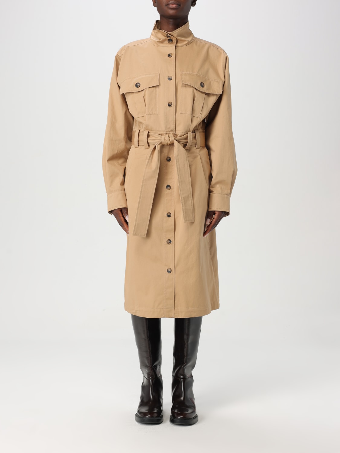 ワンピース A.P.C. Woman Dress Beige COHECF35151 BAA A.P.C.: Dress woman - Beige | A.P.C. dress COHECF35151