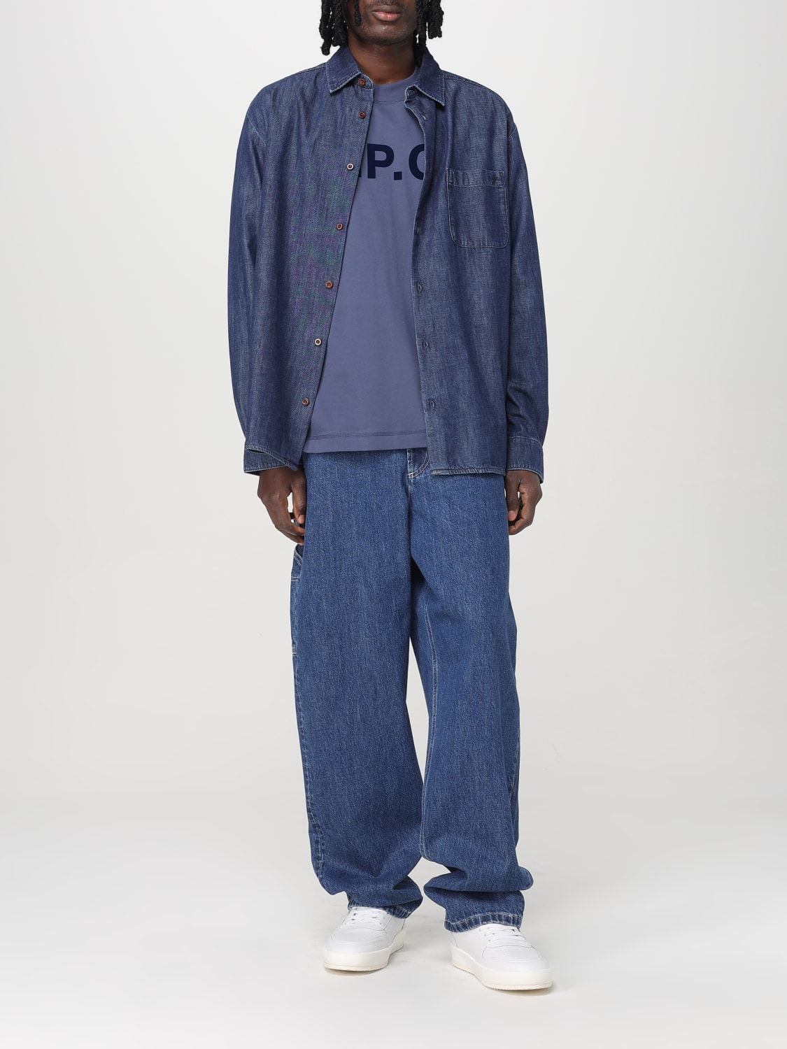 A.P.C. JEANS: Jeans men A.P.C., Denim - Img 2