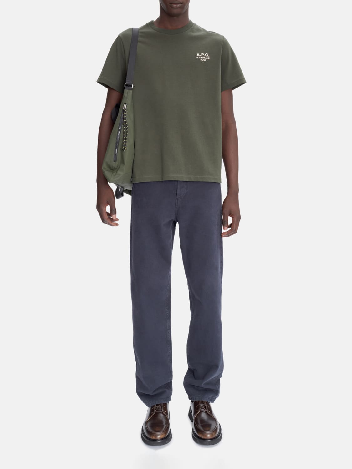 A.P.C. T-SHIRT: T-shirt men A.P.C., Green - Img 2