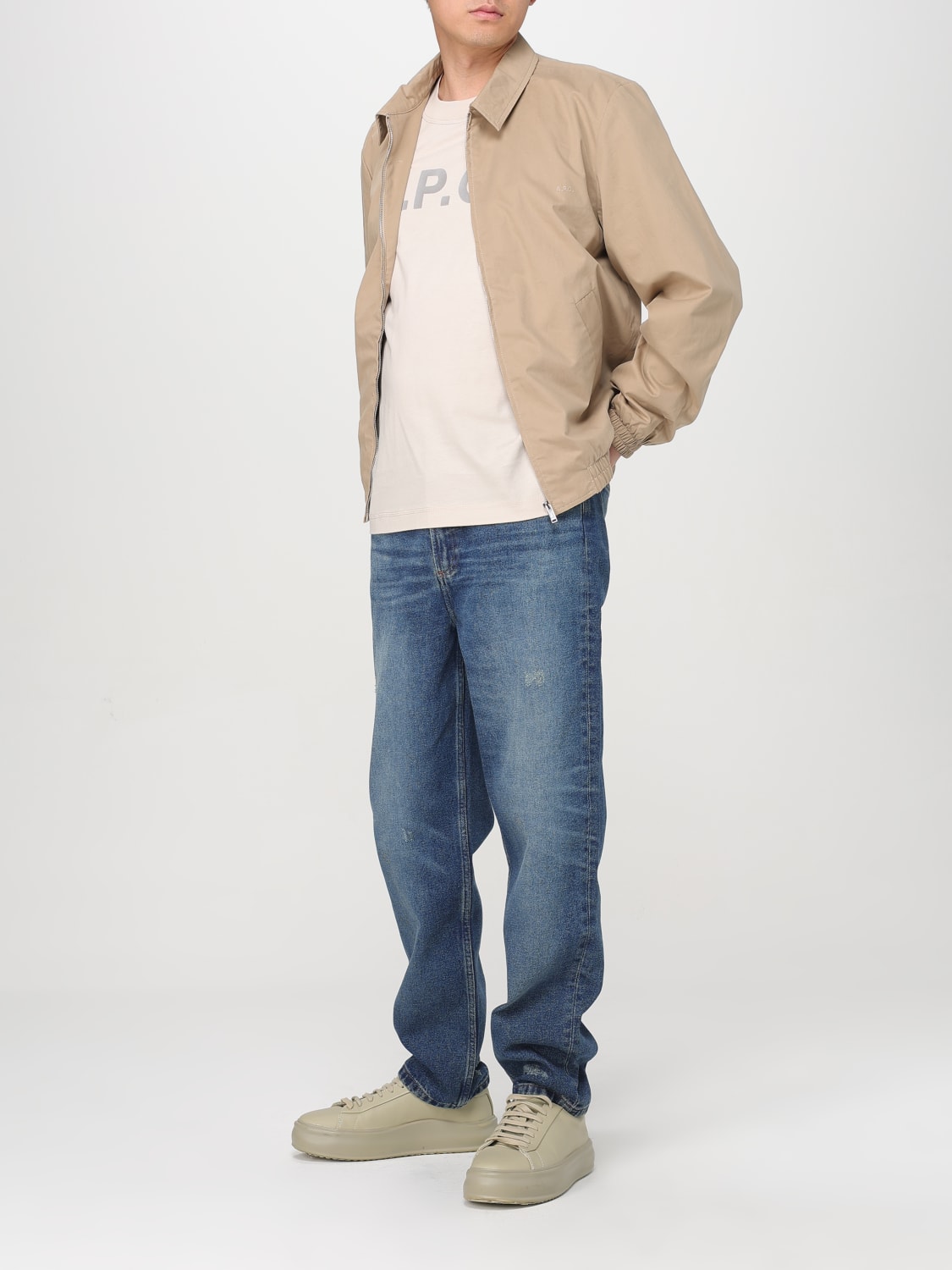 A.P.C. JACKET: Jacket men A.P.C., Beige - Img 2