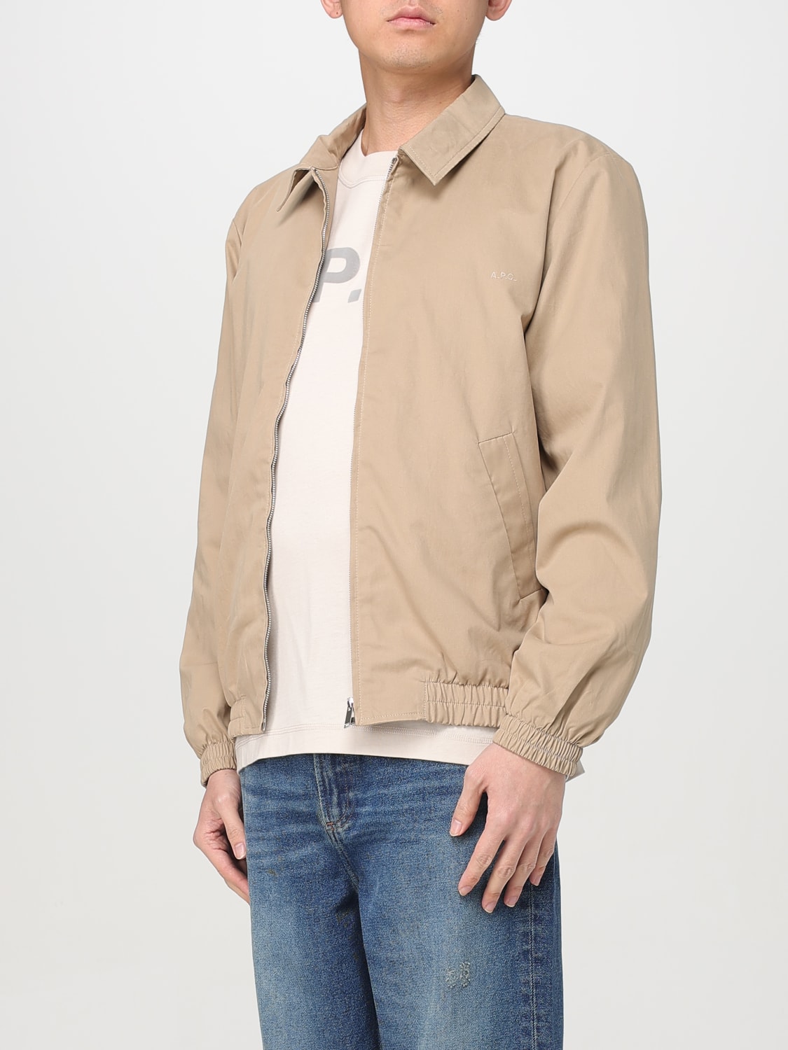 A.P.C. JACKET: Jacket men A.P.C., Beige - Img 4