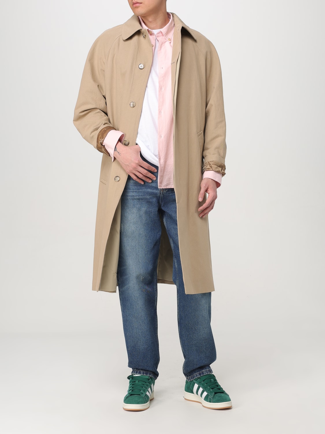 A.P.C. COAT: Coat men A.P.C., Beige - Img 2